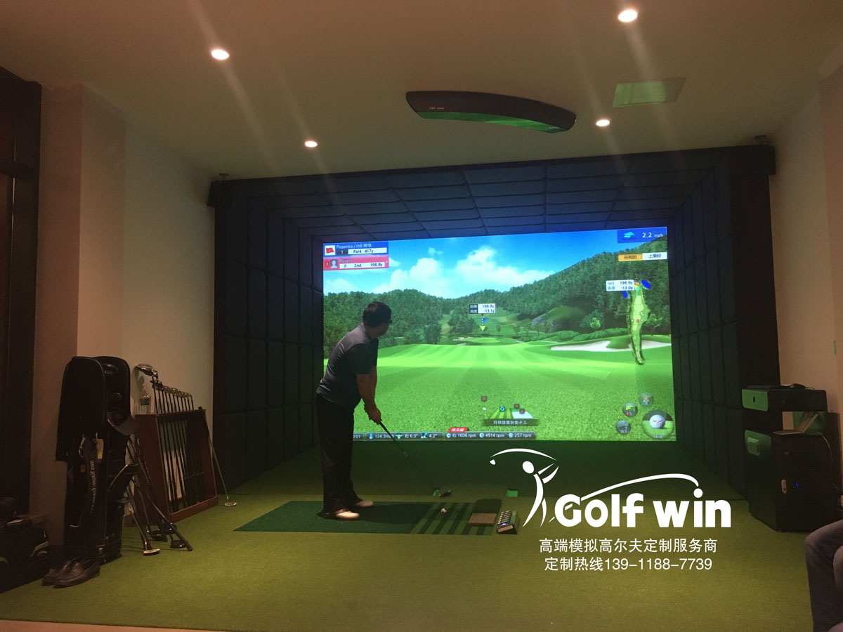 遼寧省大連小平島某會所室內(nèi)高爾夫